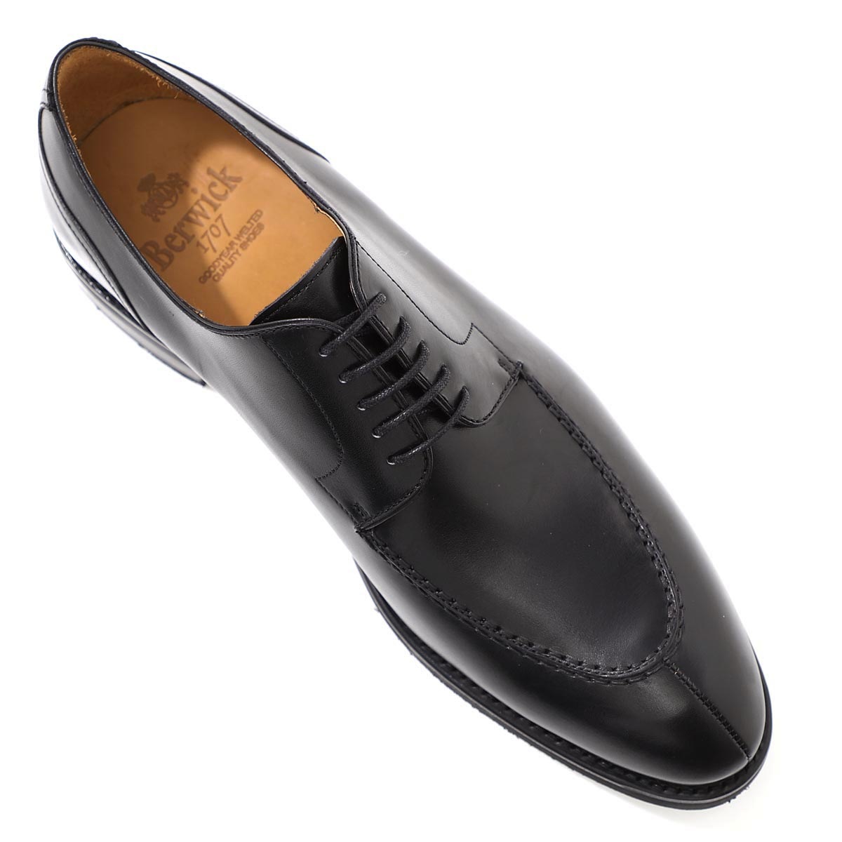 Berwick 1707 バーウィック 外羽式 シューズ/Uチップ/320 HO180【大きいサイズあり】 メンズ