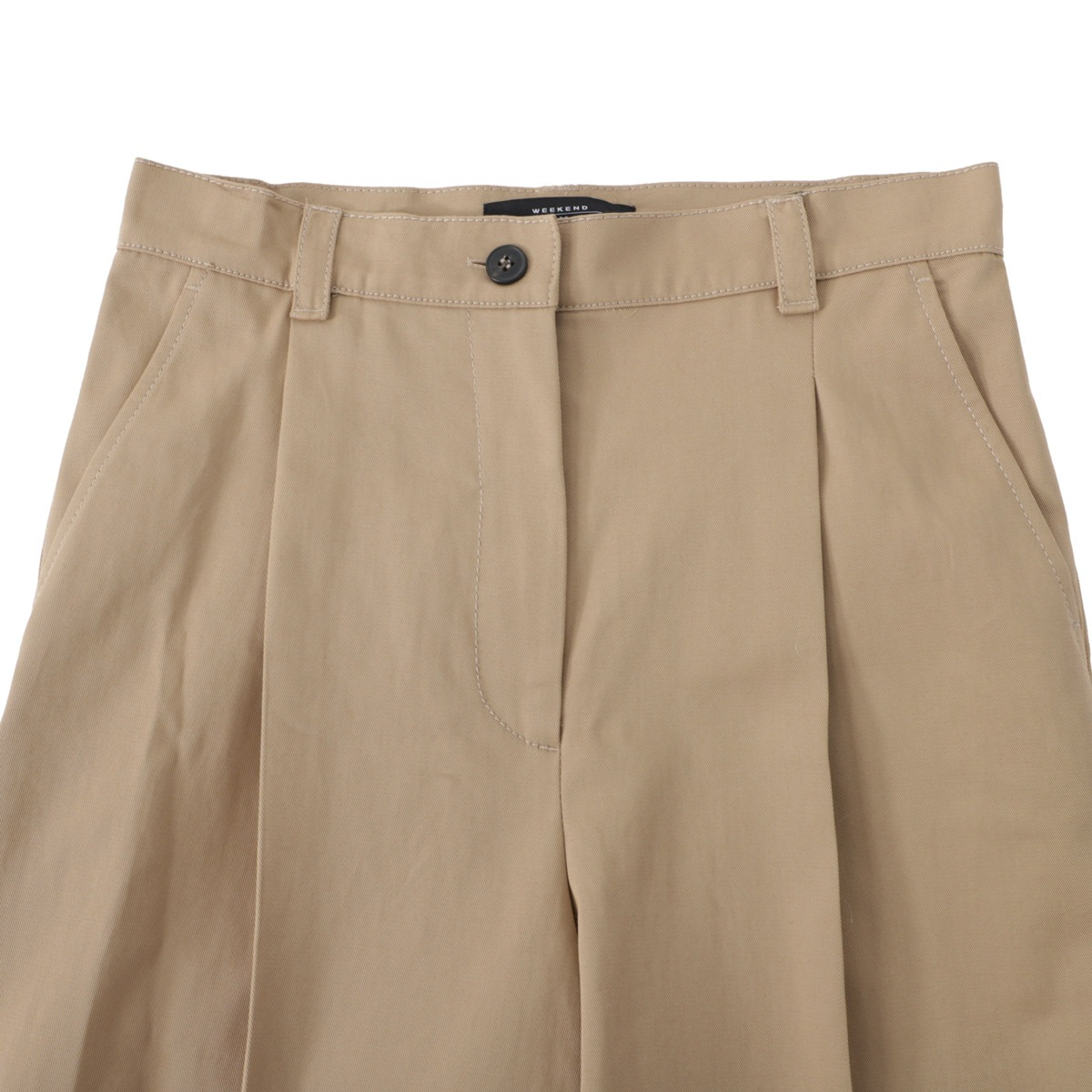 WEEKEND Max Mara コットンパンツ mb-15131121 アウトレット】【ラスト1点】WEEKEND Max Mara ウィークエンド