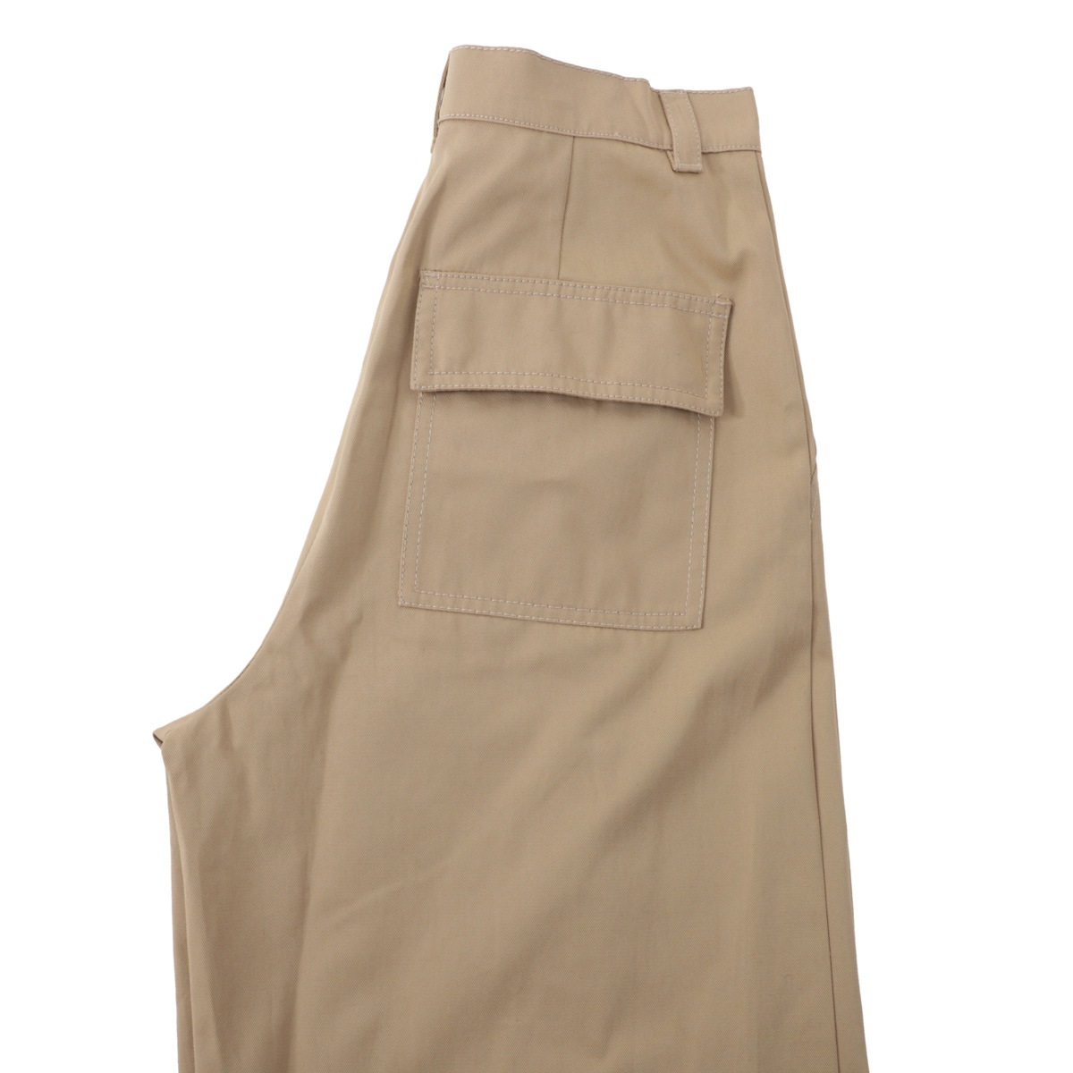 Max Maraベージュ コットン混紡 ワイドパンツ アウトレット】【ラスト1点】WEEKEND Max Mara ウィークエンド