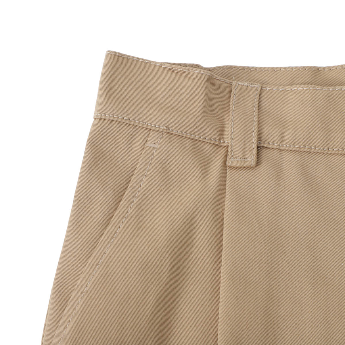 Max Maraベージュ コットン混紡 ワイドパンツ アウトレット】【ラスト1点】WEEKEND Max Mara ウィークエンド