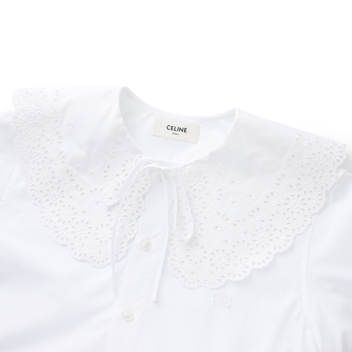 【アウトレット】CELINE セリーヌ ブラウス/クロップドシャツ/ROMY レディース