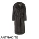 HERNO ヘルノ ロングコート/ファーコート/COAT IN SOFT ALTERNATIVE FUR【大きいサイズあり】 レディース
