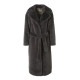 HERNO ヘルノ ロングコート/ファーコート/COAT IN SOFT ALTERNATIVE FUR【大きいサイズあり】 レディース