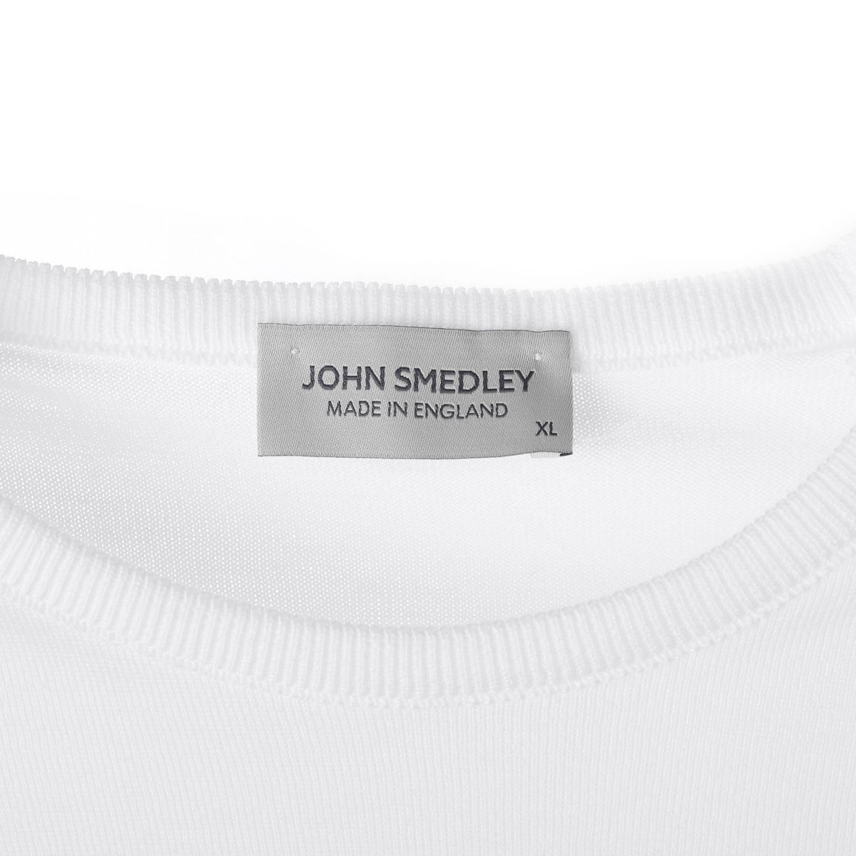 JOHN SMEDLEY ジョンスメドレー クルーネック ニット/HATFIELD シーアイランドコットン 30ゲージ STANDARD FIT メンズ