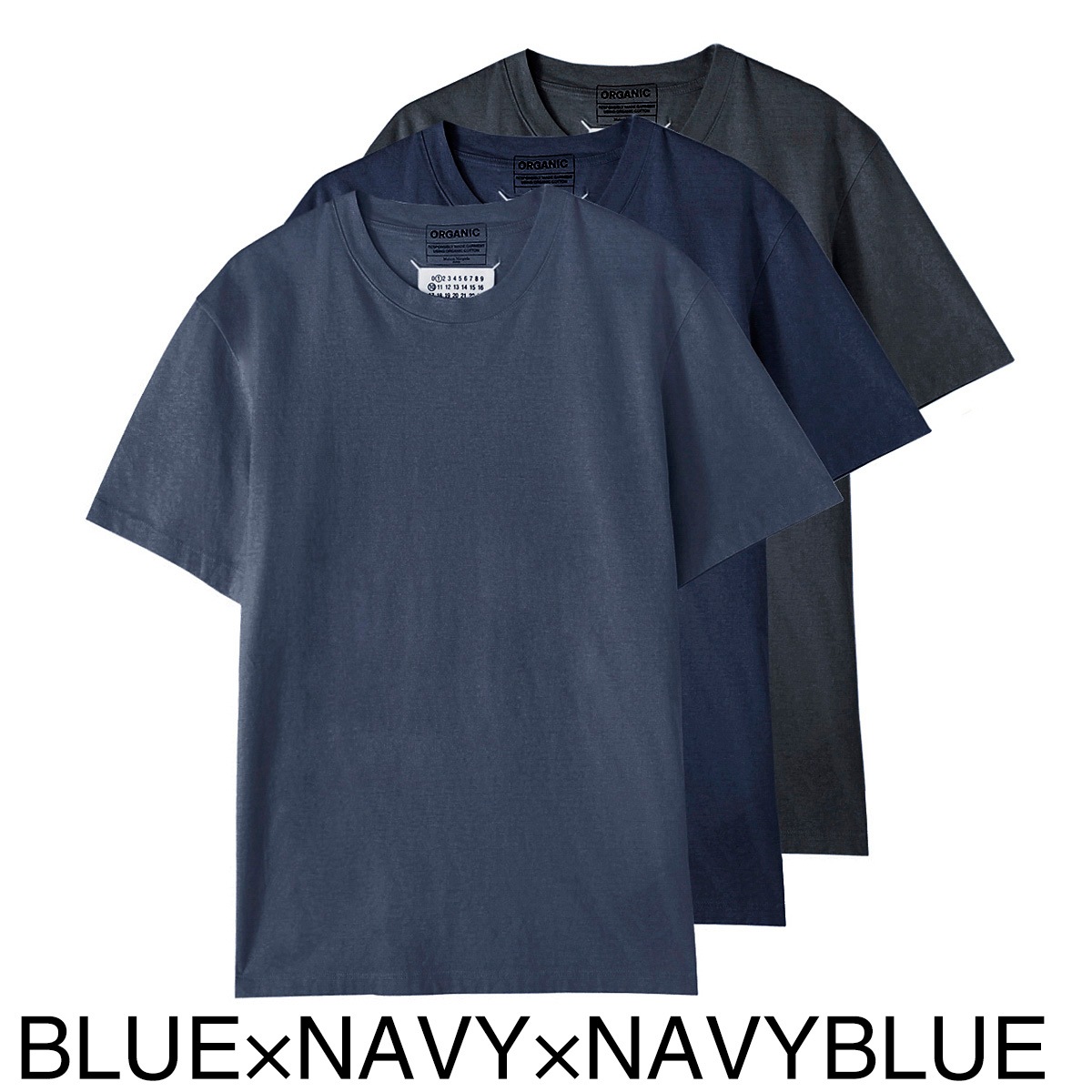 Maison Margiela メゾンマルジェラ クルーネック Tシャツ 3枚