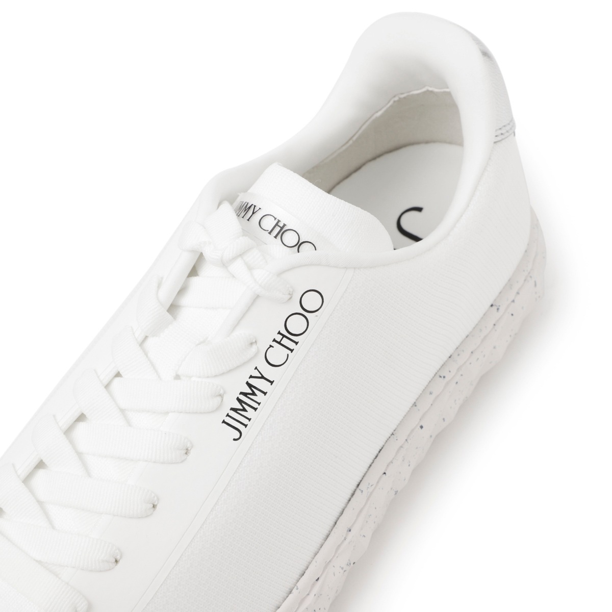 JIMMY CHOO Diamond Light Maxi M サステナブルニットスニーカー Diamond Light Maxi/M|Navy Sustainable Knit Trainer| JIMMY CHOO
