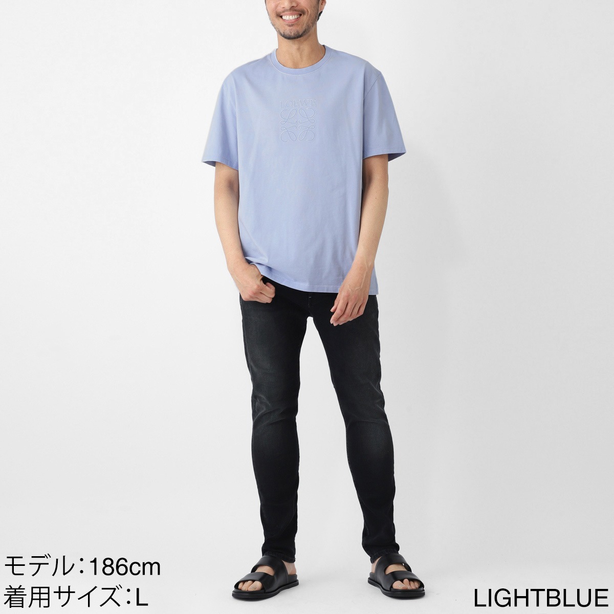 LOEWE ロエベ クルーネック Tシャツ/RELAXED FIT T-SHIRT メンズ