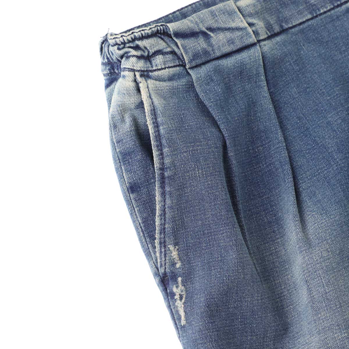 BRIGLIA 1949 ブリリア ツープリーツ パンツ/デニムパンツ/DNM