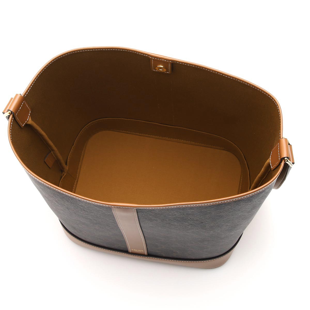 CELINE セリーヌ バケットバッグ/ショルダーバッグ/Midium Bucket TRIOMPHE CANVAS レディース