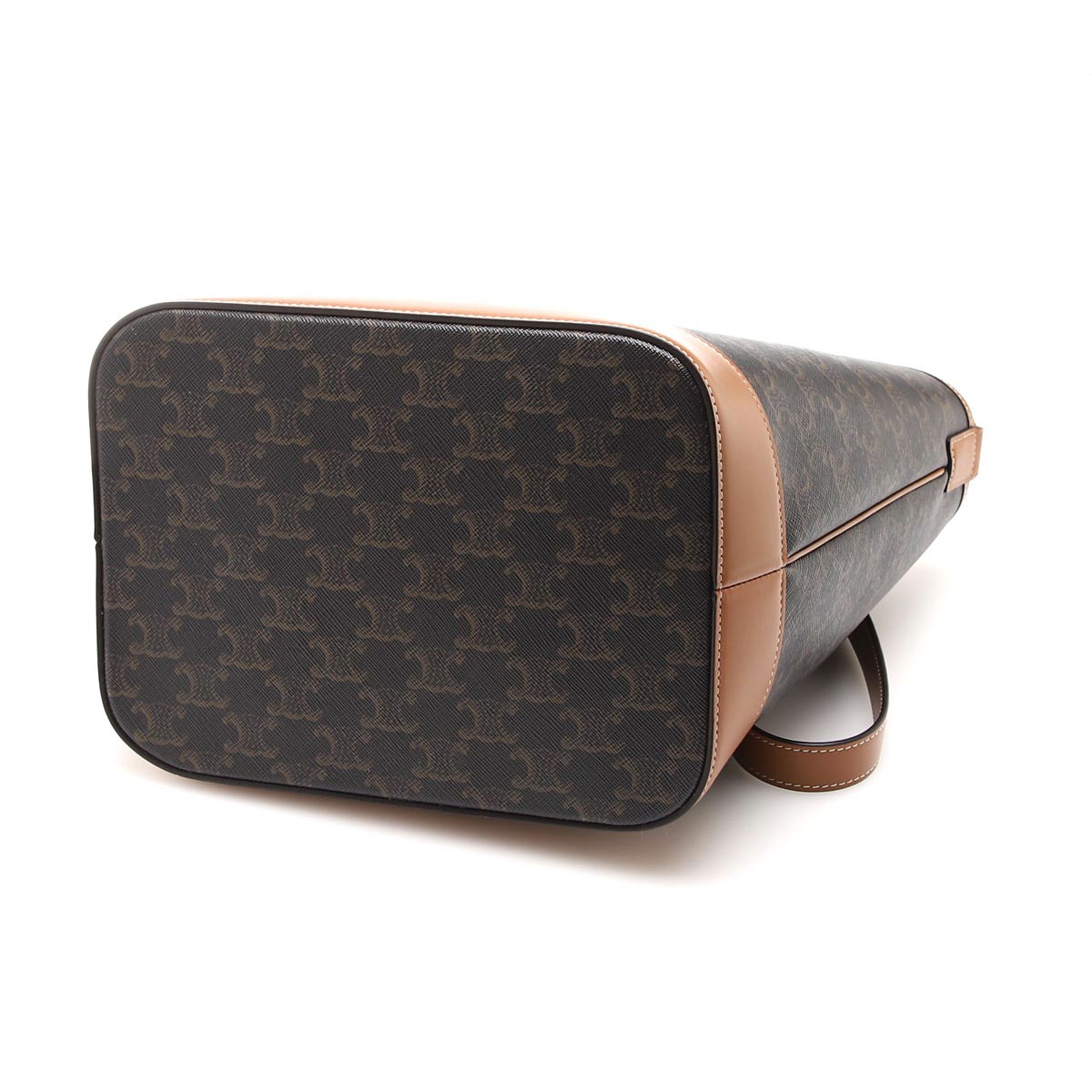 CELINE セリーヌ バケットバッグ/ショルダーバッグ/Midium Bucket TRIOMPHE CANVAS レディース