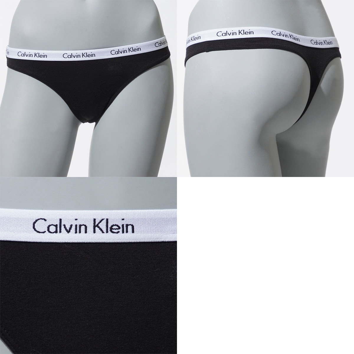 Calvin Klein カルバンクライン T-バック ショーツ3枚セット【返品交換