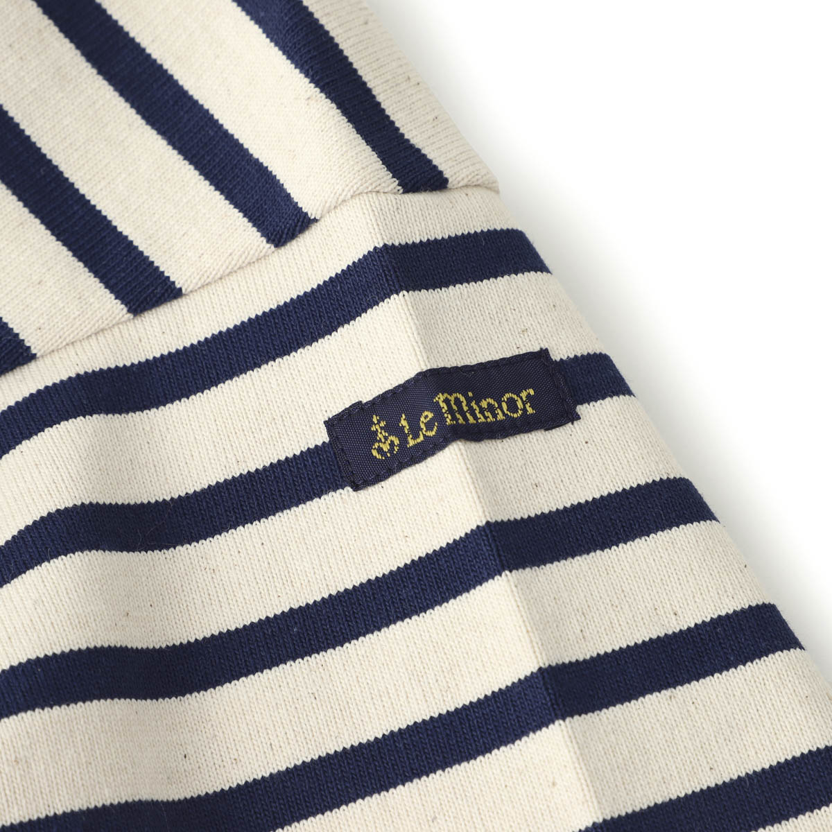 アウトレット】Le minor ルミノア ボートネック 七分袖カットソー