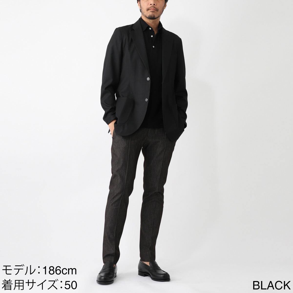 アウトレット】GIAB'S ARCHIVIO ジャブス アルキヴィオ 2つボタン