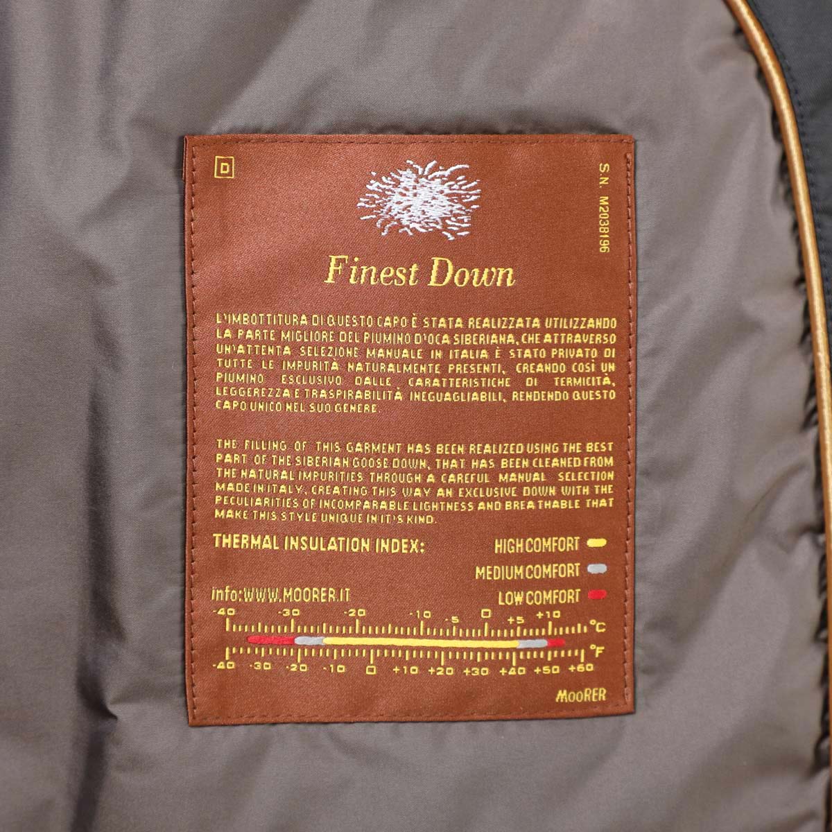 MOORER ムーレー ダウンジャケット/BARBIERI-WK1【大きいサイズあり】 メンズ