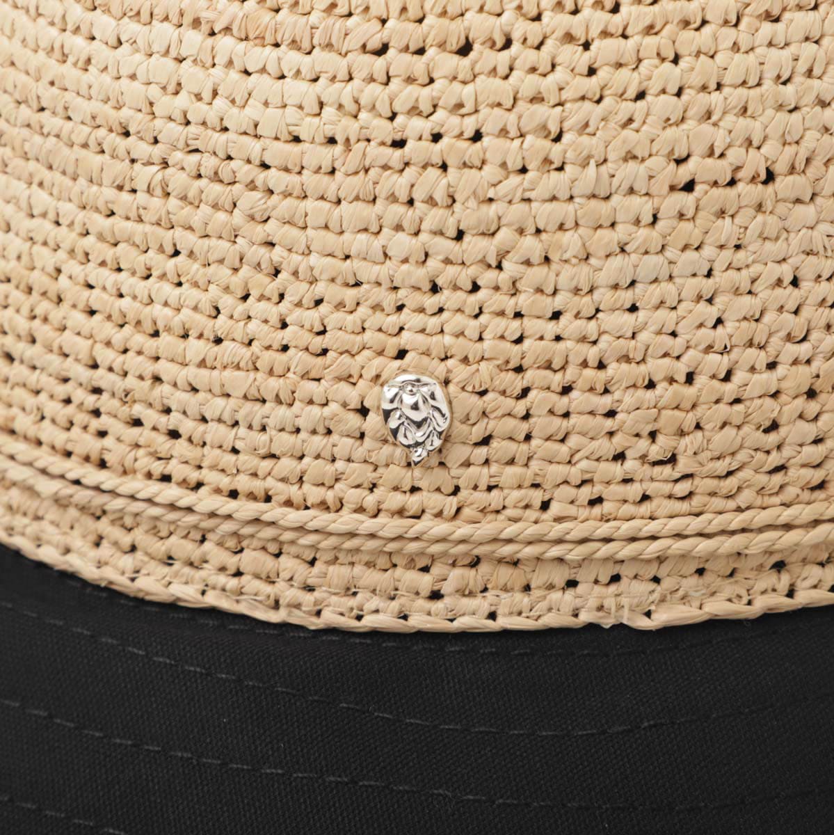 HELEN KAMINSKI ヘレンカミンスキー ラフィアハット/ラウンドクラウン