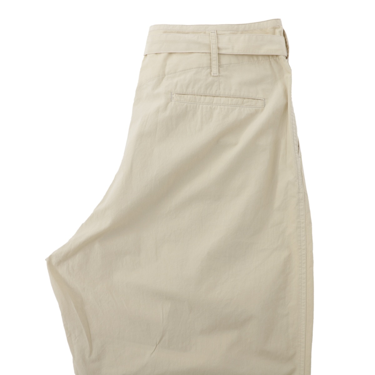 LEMAIRE ルメール コットンパンツ/BELTED PLEATED PANTS メンズ