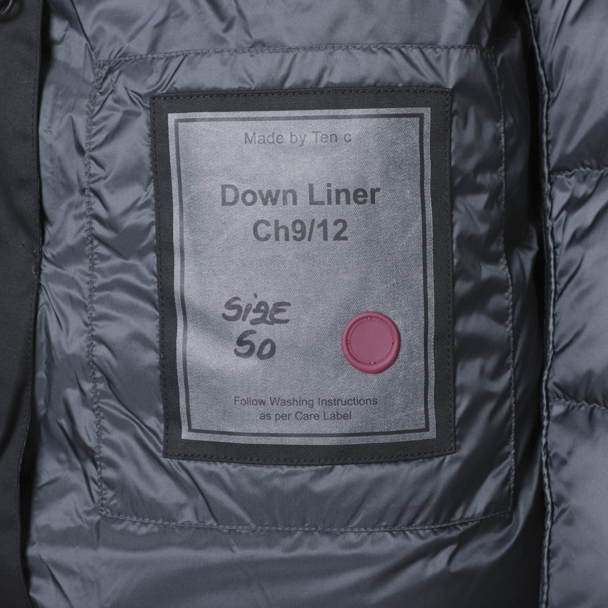 【アウトレット】Ten c テンシー リバーシブル ダウンジャケット/DOWN LINER HOODED WITH POCKETS メンズ