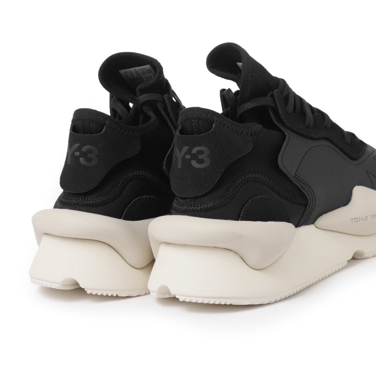 Y-3 KAIWA レザー トリプルブラック アウトレット】【ラスト1点】Y-3 ワイスリー スニーカー/Y-3