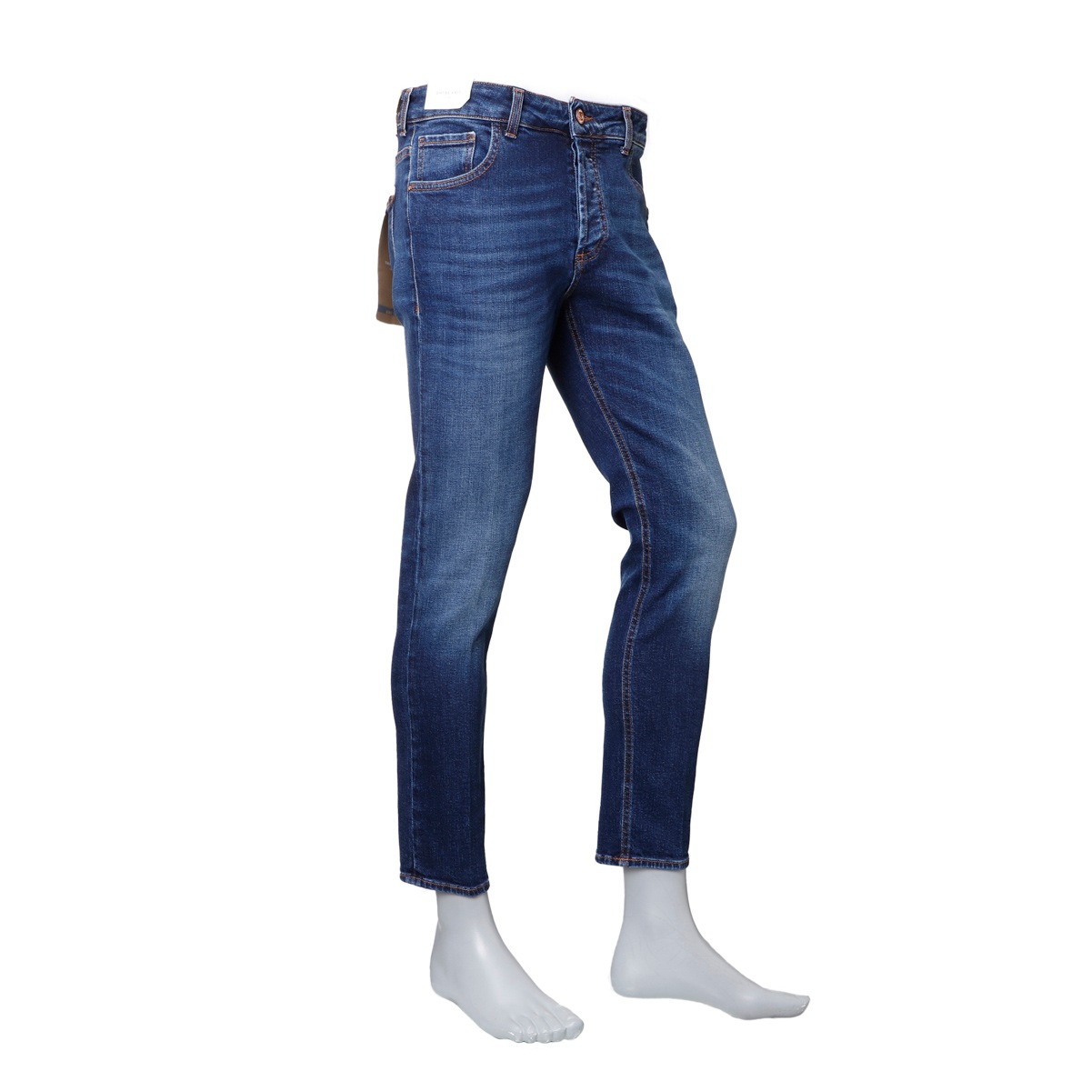 entre amis アントレアミ ボタンフライジーンズ/5 TK DENIM CORTO【大きいサイズあり】 メンズ