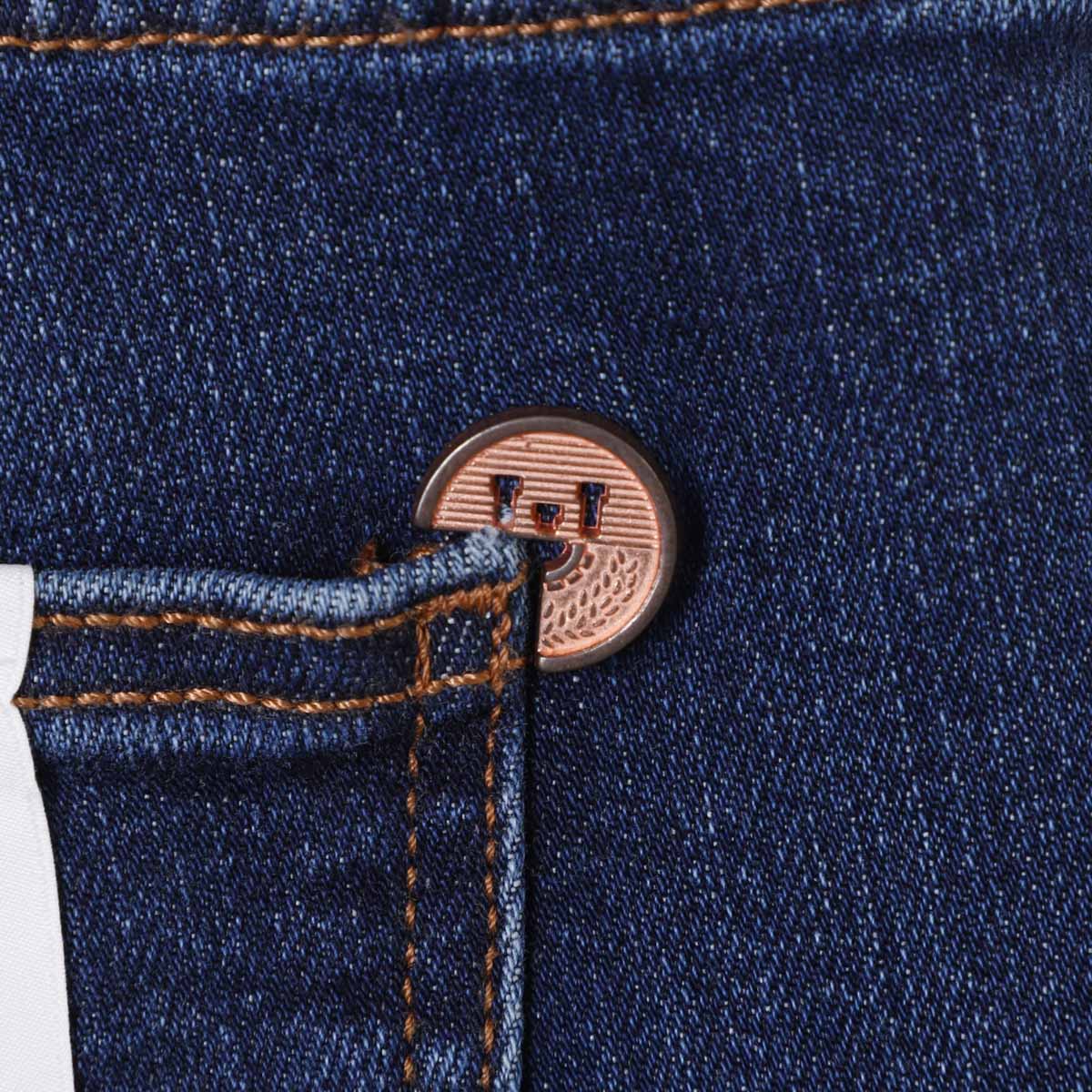 entre amis アントレアミ ボタンフライジーンズ/5 TK DENIM CORTO【大きいサイズあり】 メンズ