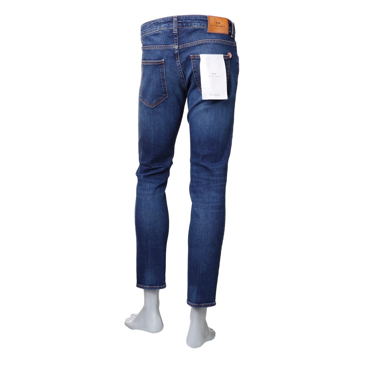 entre amis アントレアミ ボタンフライジーンズ/5 TK DENIM CORTO【大きいサイズあり】 メンズ