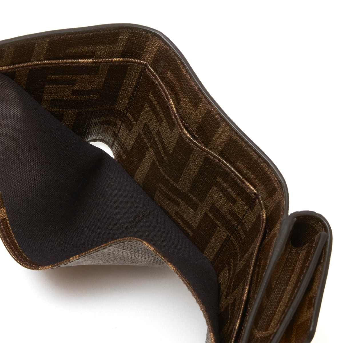 FENDI フェンディ 3つ折り財布 小銭入れ付き レディース