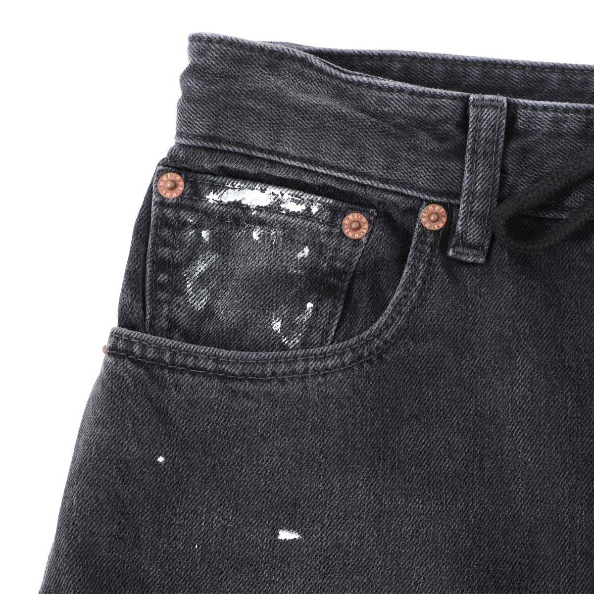 MM6 Maison Margiela エムエム 6 メゾンマルジェラ ジップフライジーンズ/WIDE-LEG JEANS レディース メンズ デニムパンツ ワイドレッグ ジーパン Gパン