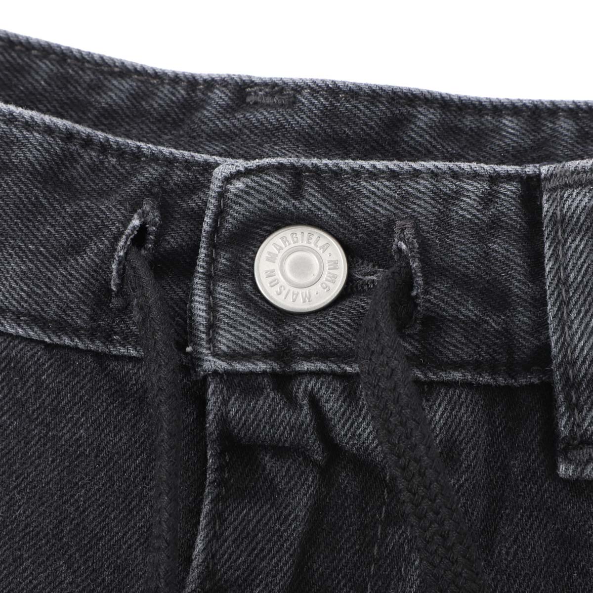 MM6 Maison Margiela エムエム 6 メゾンマルジェラ ジップフライジーンズ/WIDE-LEG JEANS レディース メンズ デニムパンツ ワイドレッグ ジーパン Gパン