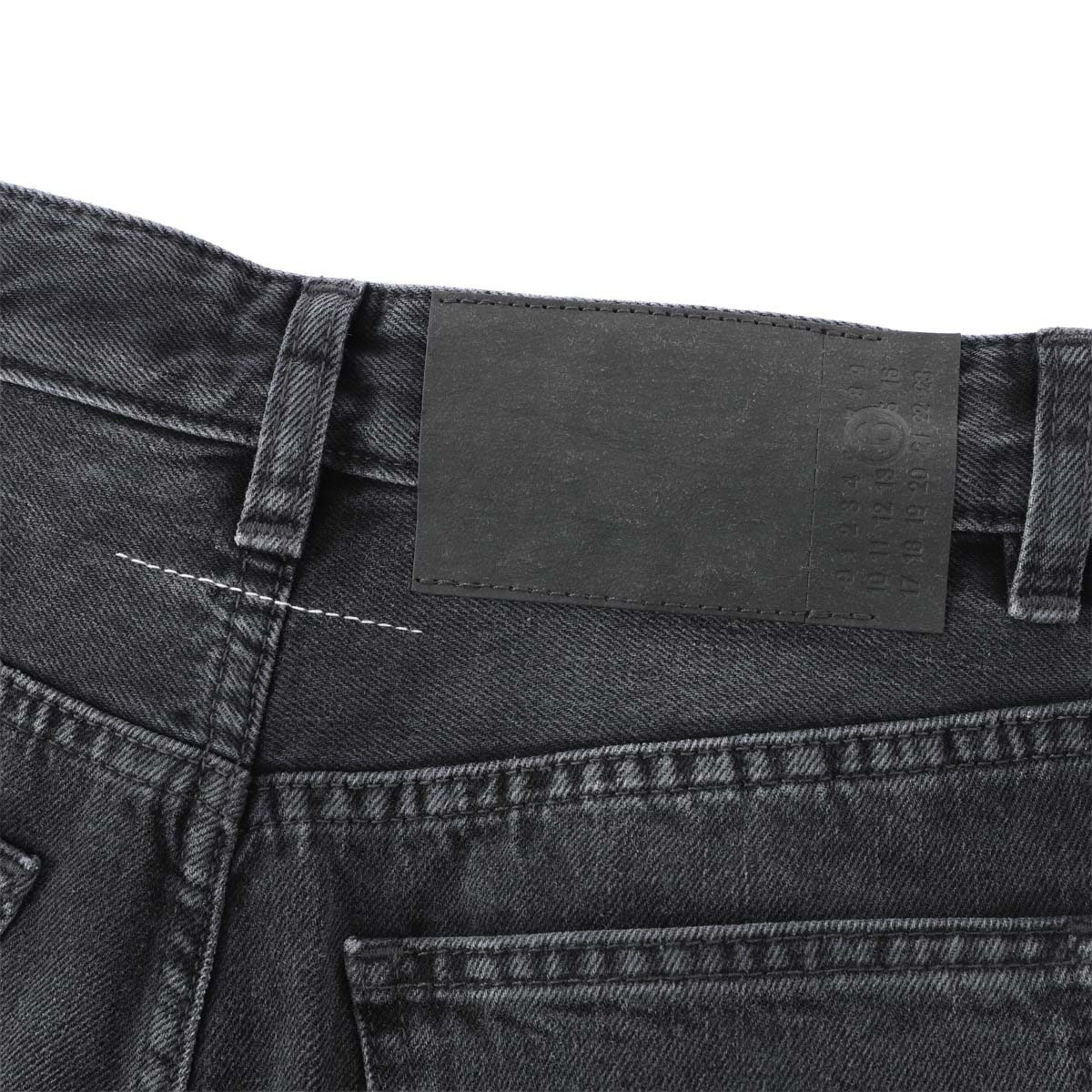 MM6 Maison Margiela エムエム 6 メゾンマルジェラ ジップフライジーンズ/WIDE-LEG JEANS レディース メンズ デニムパンツ ワイドレッグ ジーパン Gパン