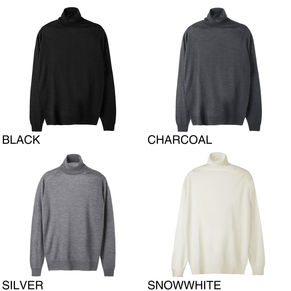 JOHN SMEDLEY ジョンスメドレー タートルネック ニット/CHERWELL