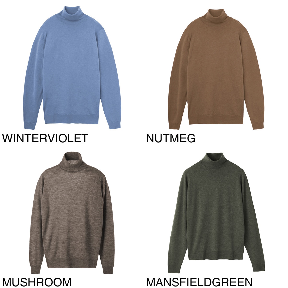 JOHN SMEDLEY ジョンスメドレー タートルネック ニット/CHERWELL