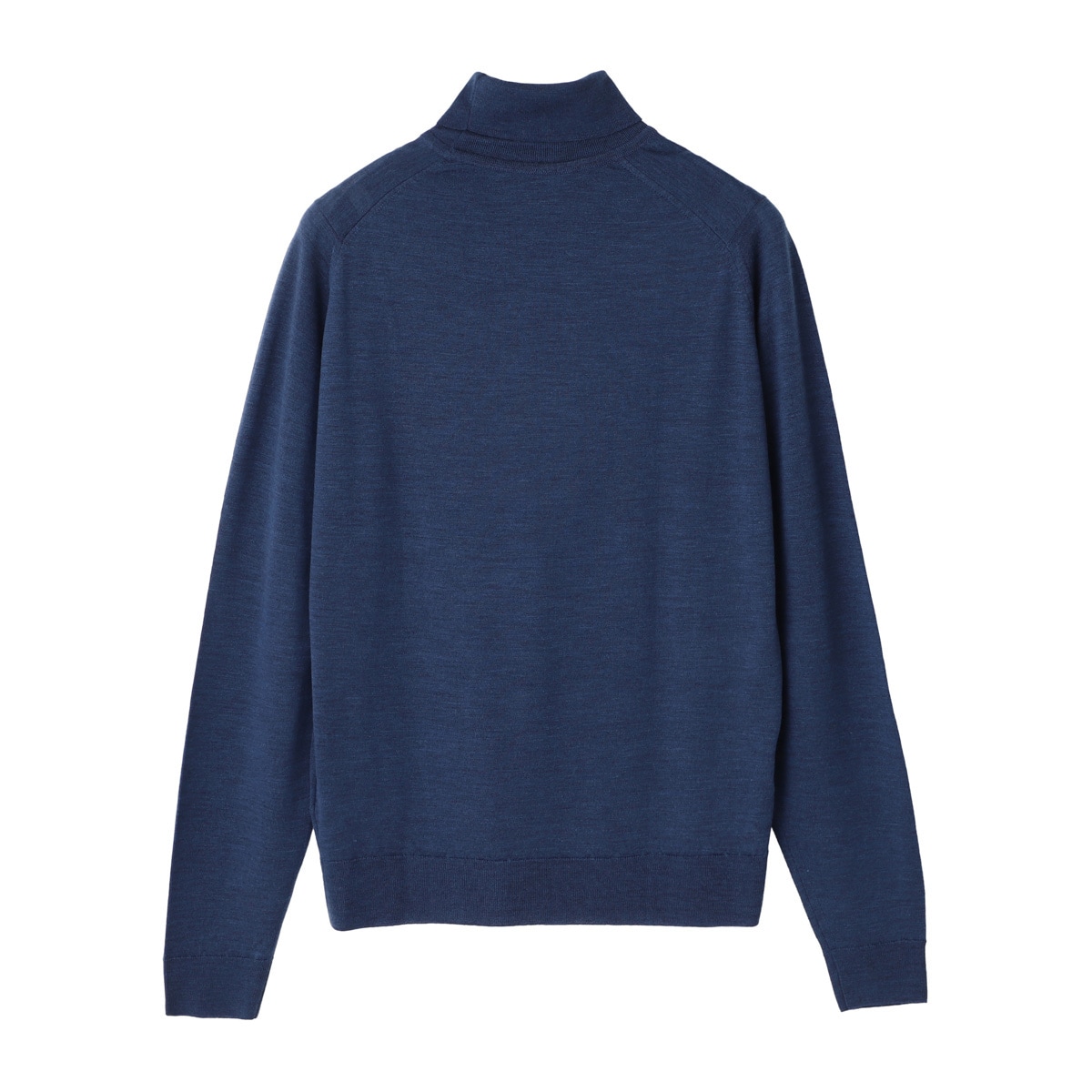 【美品】ジョンスメドレー タートルネック ニット Lサイズ ネイビー ウール JOHN SMEDLEY ジョンスメドレー ニットトップス CHERWELL