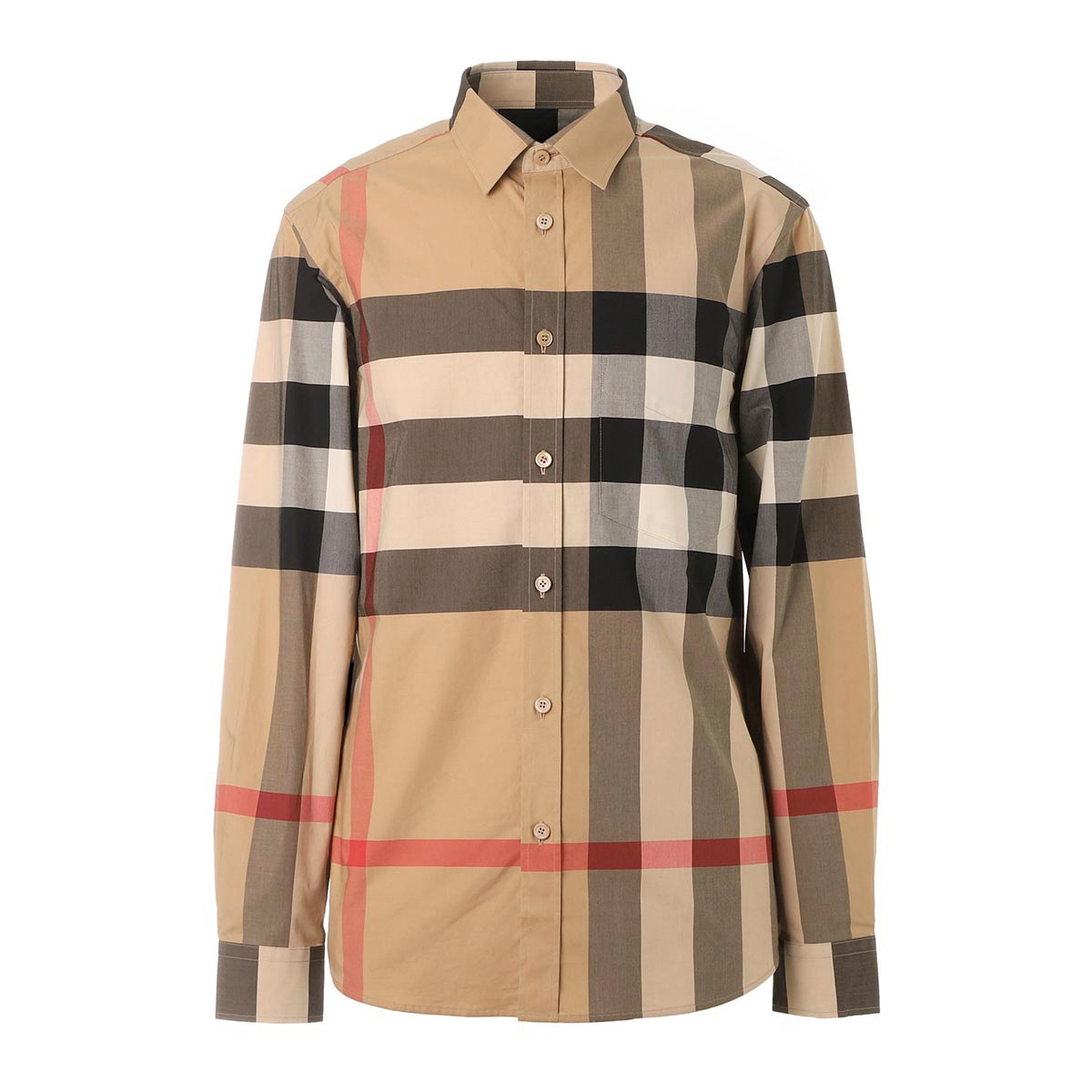 アウトレット】BURBERRY バーバリー 長袖レギュラーカラーシャツ