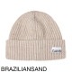 GANNI ガニー ニットキャップ/ビーニー/STRUCTURED RIB BEANIE レディース