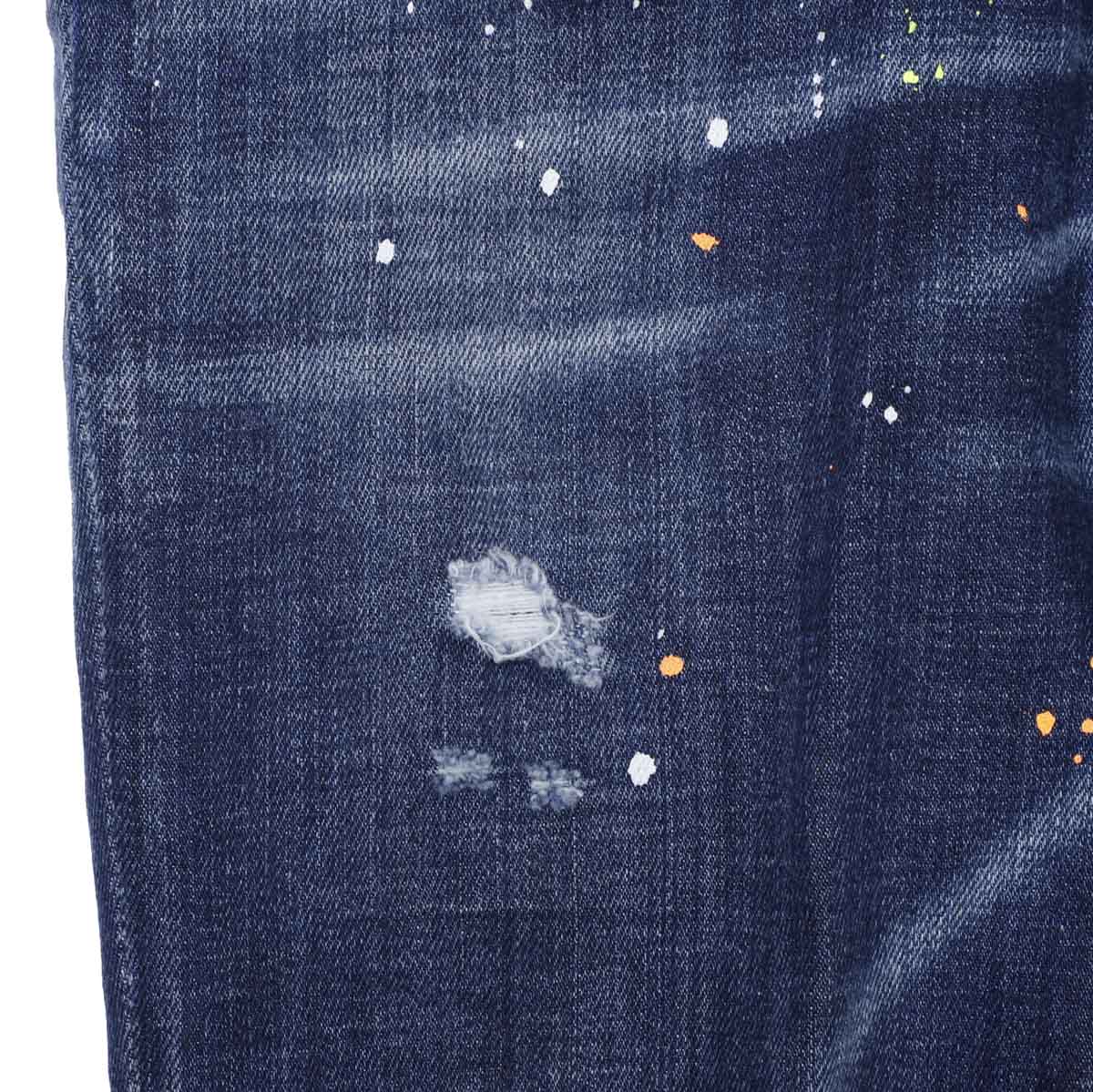 DSQUARED2 ディースクエアード ボタンフライジーンズ/SKATER JEANS 