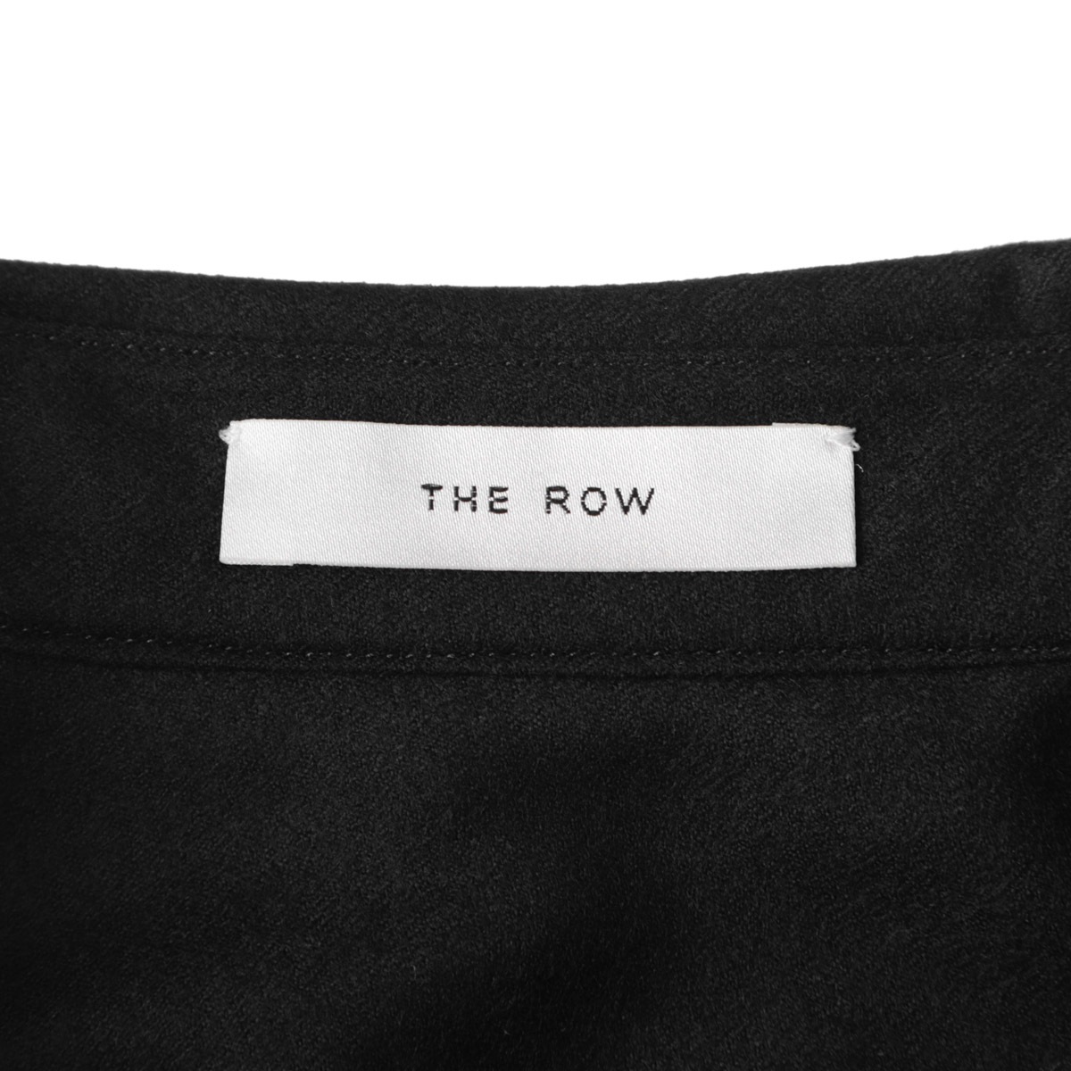 【k_o_h_e_iです】THE ROW Caroline shirt THE ROW | ザ ロウ（ザ ロー)｜CAROLINE SHIRT/ブラック の通販