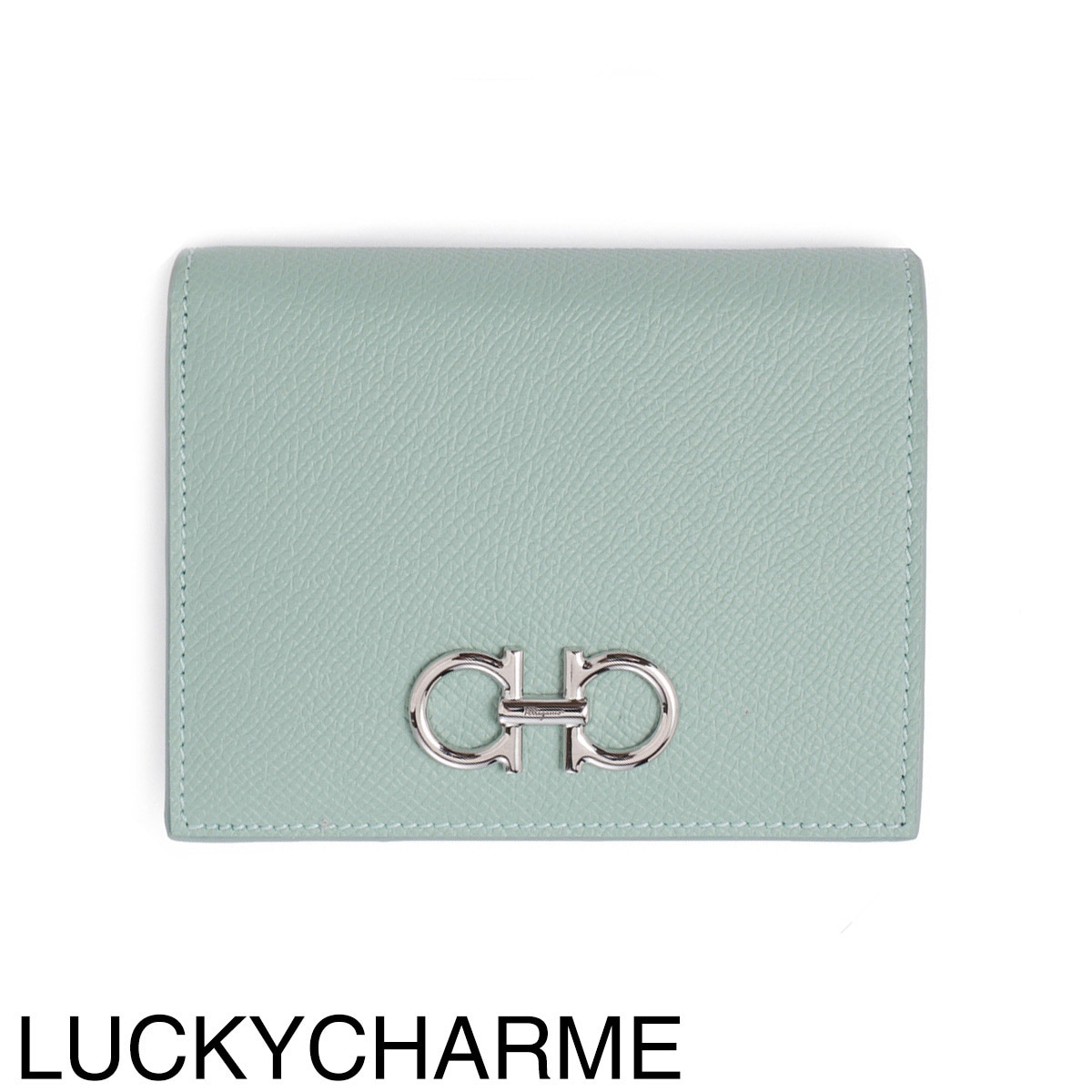 FERRAGAMO フェラガモ 2つ折り財布 小銭入れ付き レディース