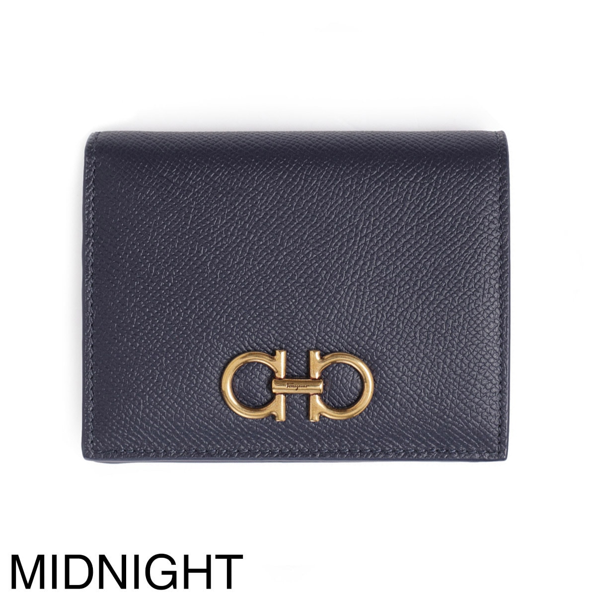 FERRAGAMO フェラガモ 2つ折り財布 小銭入れ付き レディース