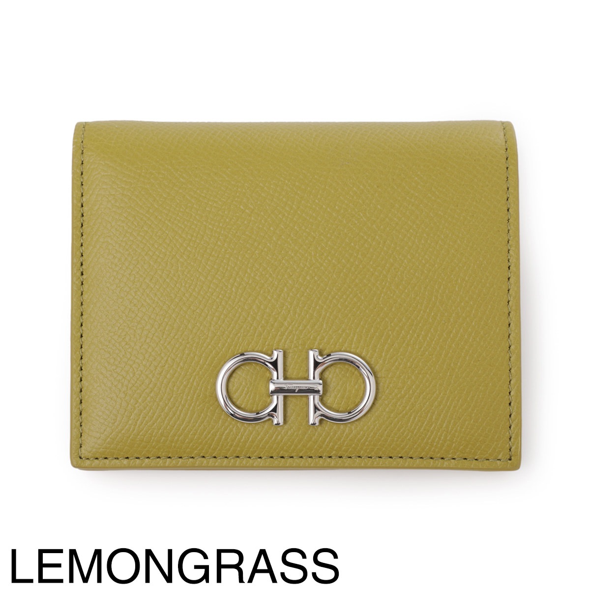 FERRAGAMO レディース ミニ財布 22D780 0779463 FERRAGAMO フェラガモ 2つ折り財布 小銭入れ付き レディース