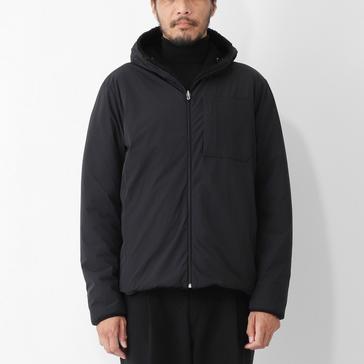 HERNO ヘルノ ボアジャケット/ボアブルゾン【大きいサイズあり