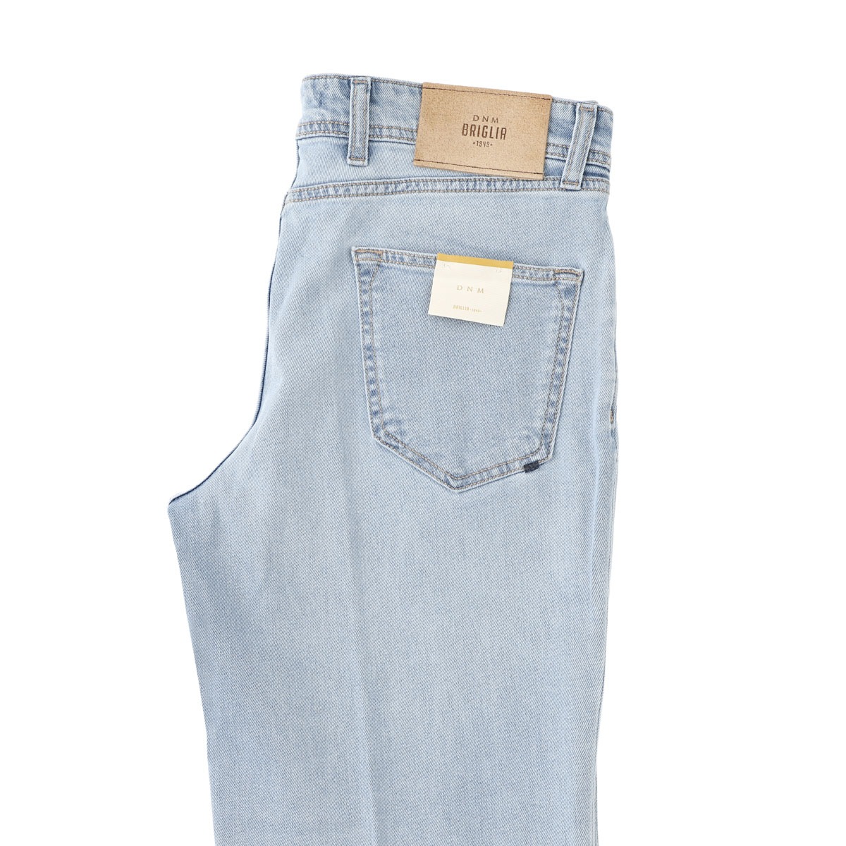 BRIGLIA 1949 ブリリア ジップフライジーンズ/DNM NEWMAN EASY FIT