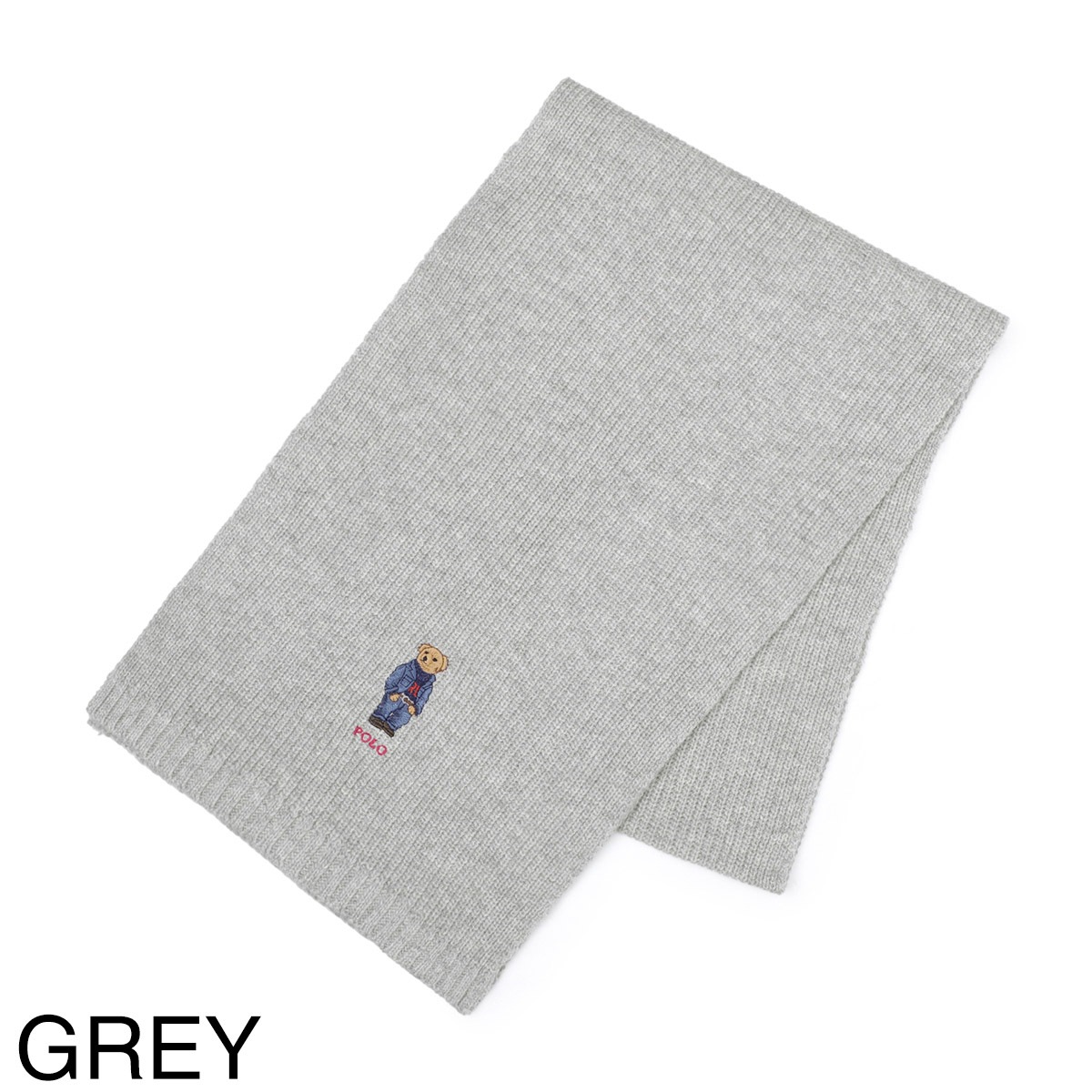 POLO RALPH LAUREN ポロラルフローレン マフラー/SOLID DENIM BEAR SCARF