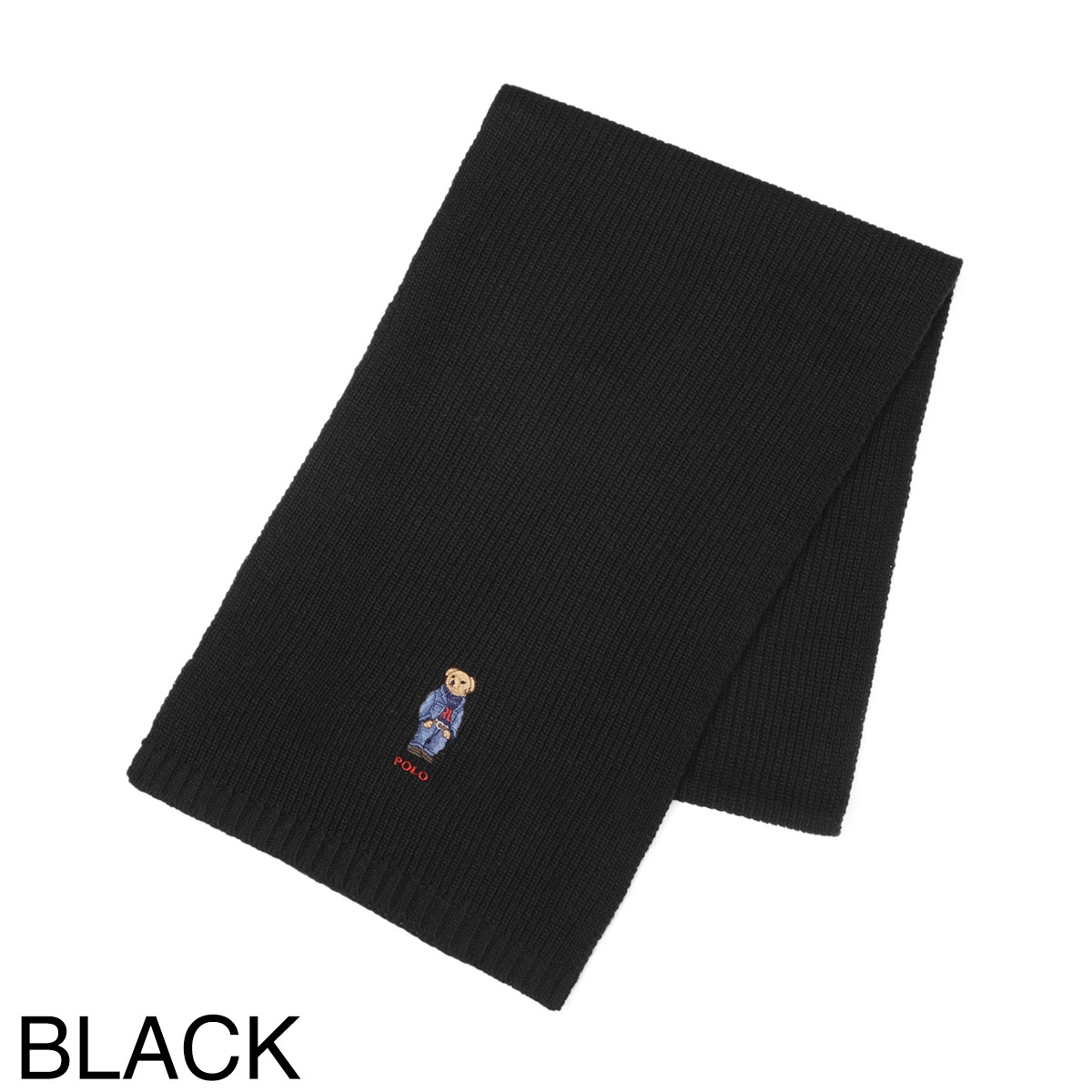 POLO RALPH LAUREN ポロラルフローレン マフラー/SOLID DENIM BEAR SCARF