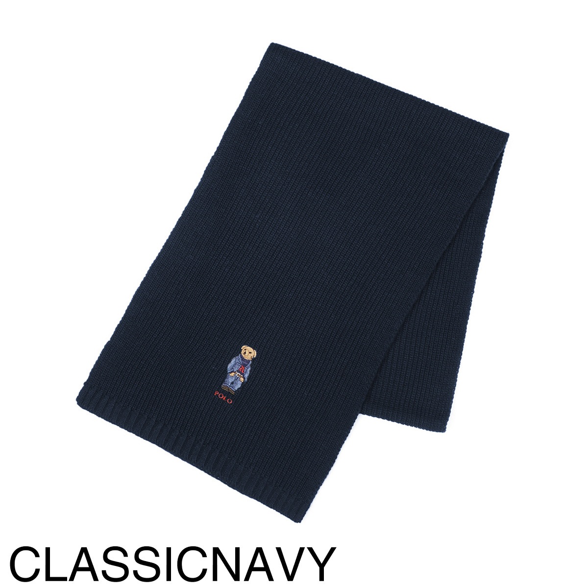 POLO RALPH LAUREN ポロラルフローレン マフラー/SOLID DENIM BEAR SCARF