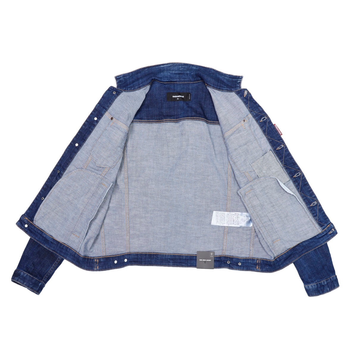 DSQUARED2 ディースクエアード デニムジャケット icon アウトレット】DSQUARED2 ディースクエアード デニムジャケット