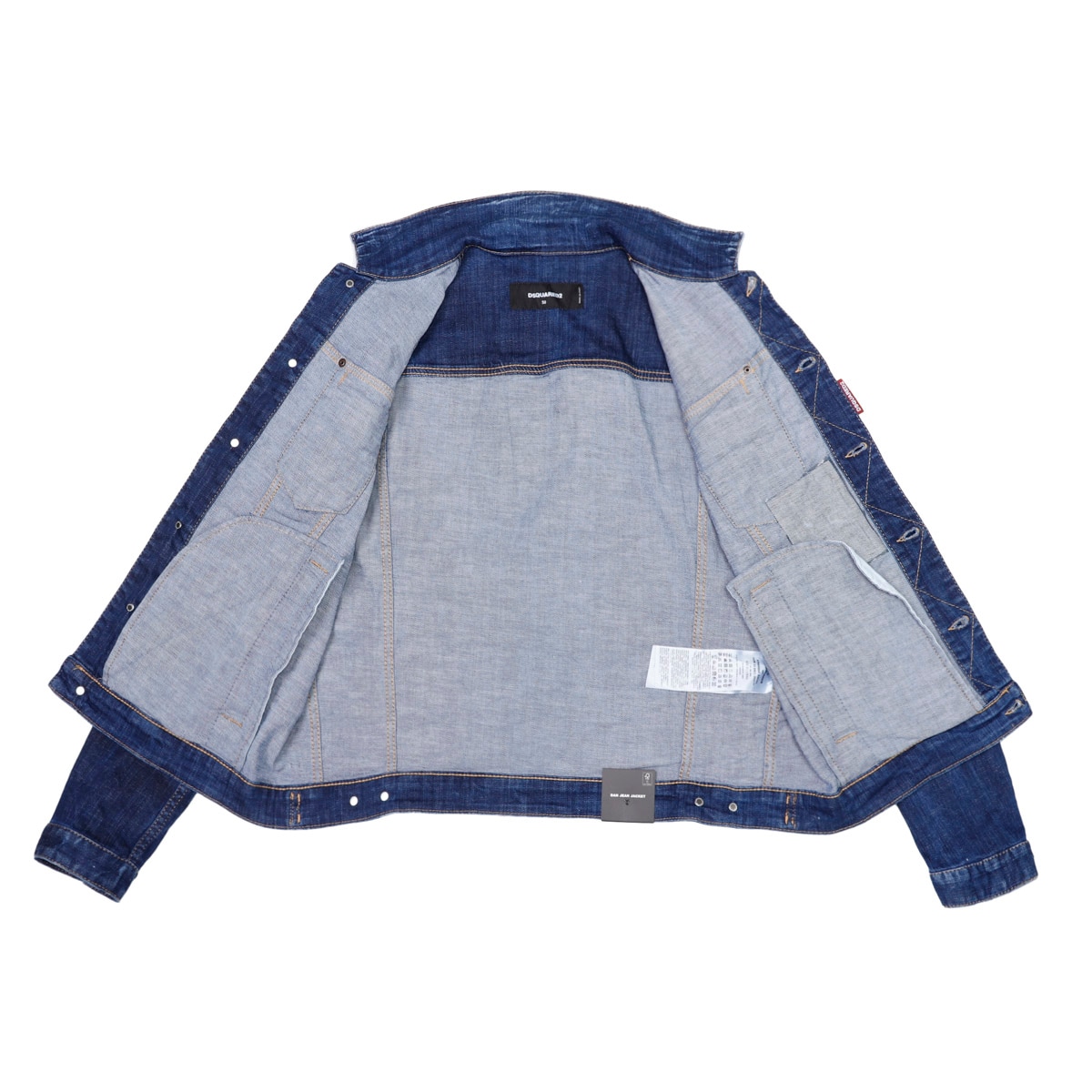 【決算SALE】【アウトレット】DSQUARED2 ディースクエアード デニムジャケット/ICON DAN JEAN JACKET メンズ