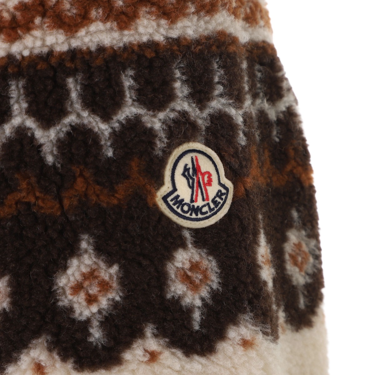 MONCLER モンクレール フーデッドブルゾン/ボアジャケット メンズ