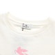 ETRO エトロ クルーネックTシャツ/KIDS キッズ ガールズ/プリントロゴ ペガソ刺繍 フリル袖 レディース