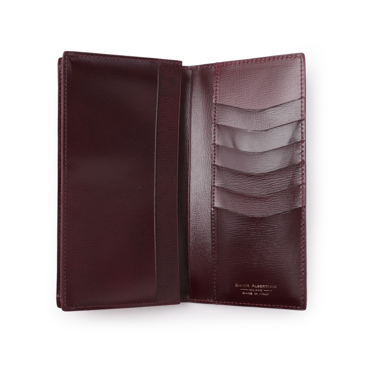 【訳あり】【アウトレット】 DAVIDE ALBERTARIO ダビデアルベルタリオ 長財布【返品交換不可】 メンズ
