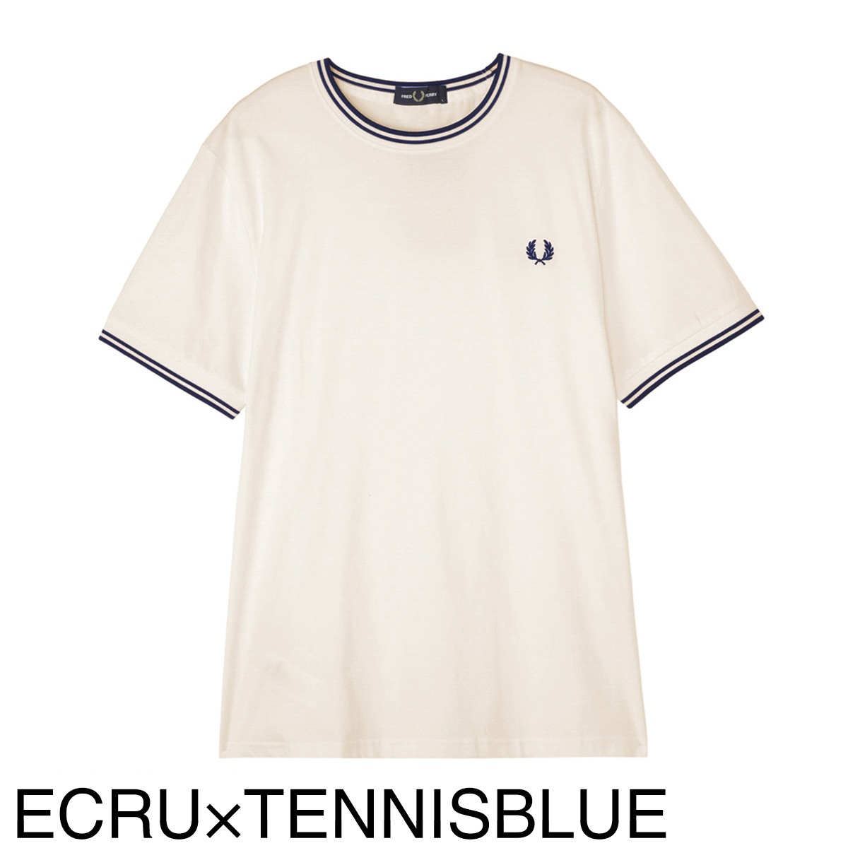 FRED PERRY フレッドペリー クルーネック半袖Tシャツ/M1588 メンズ